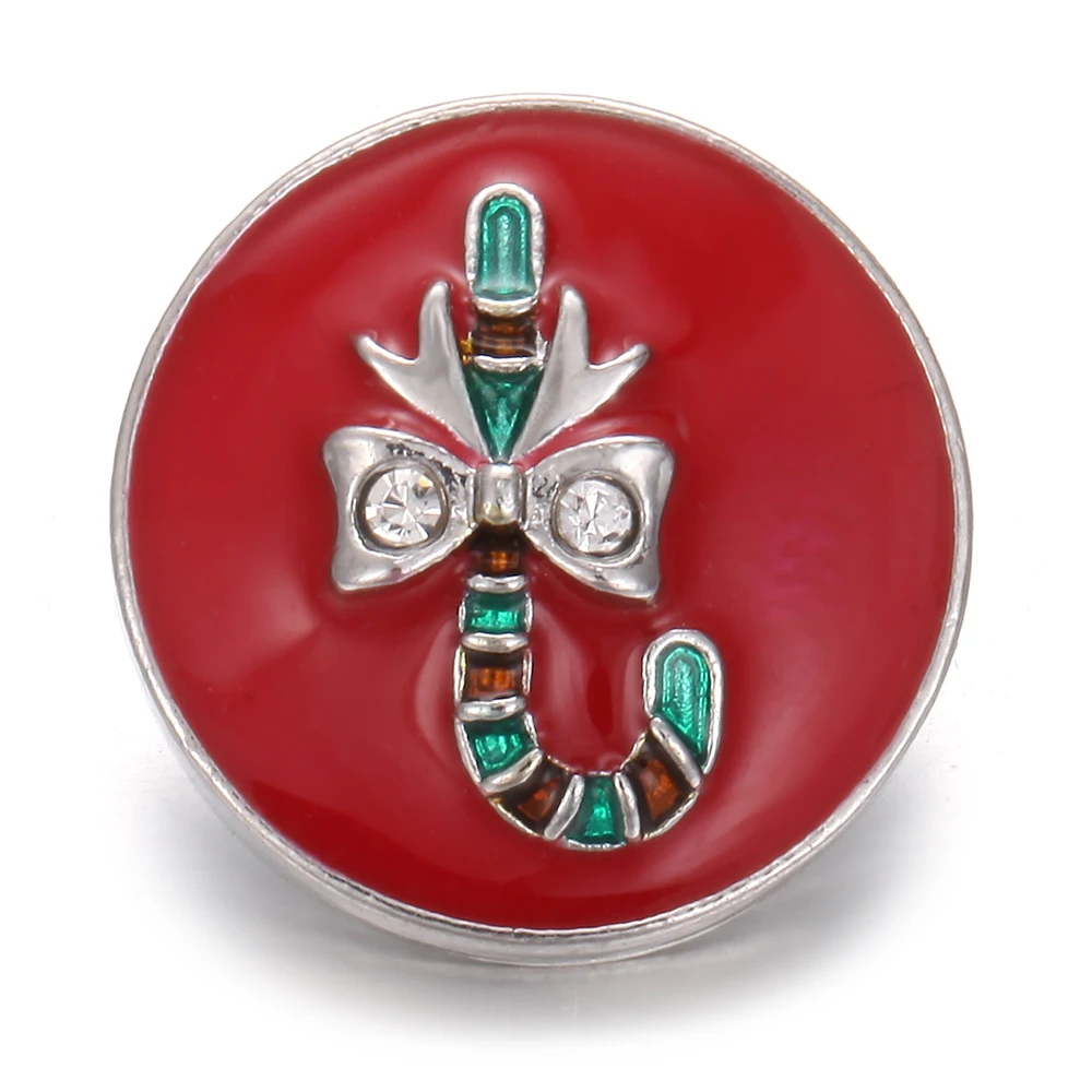 6 шт./лот рождественские застежки ювелирные изделия кристалл северный олень