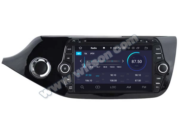 " Android 9,0 OS автомобильный DVD Мультимедиа Навигация gps радио для Kia Ceed 2012- с автопроигрыванием/Android Авто функции Поддержка