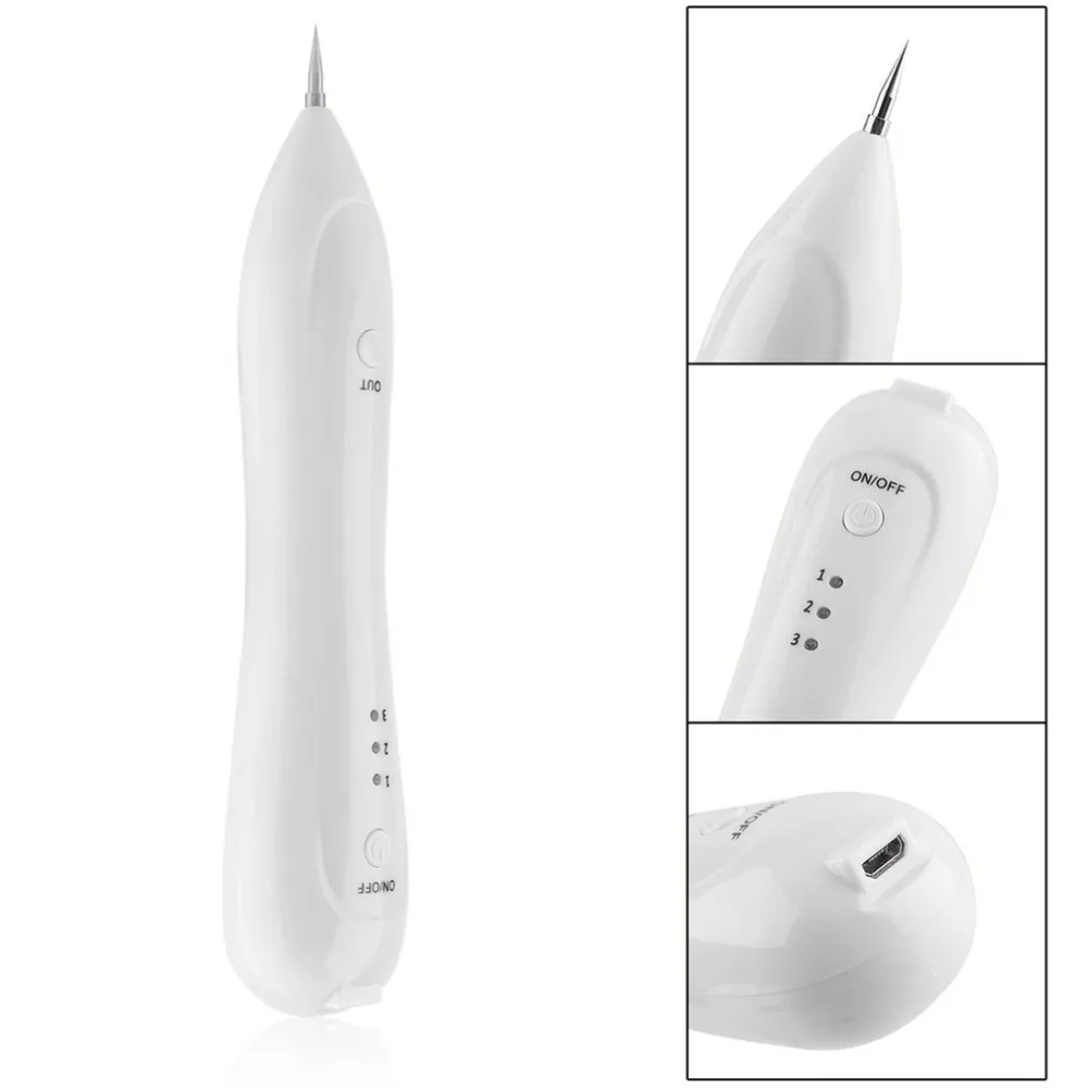 

2018 Portable Beauty Mole Removal Sweep Spot Pen Electric Ion Magic Wash Tattoo Spots Speckle Nevus Remover Beauty Device