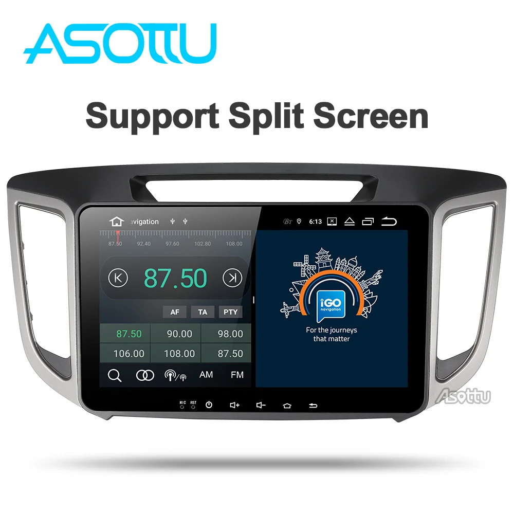 Asottu HY301 PX30 2G android 9 0 автомобильный dvd плеер для HYUNDAI CRETA IX25 2015 2019 gps Автомобильный