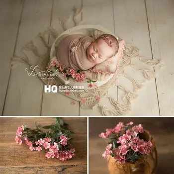 

Newborn Photography Artificial Flowers Baby Photoshooting Props INfant Photo Shot Studio Accessories