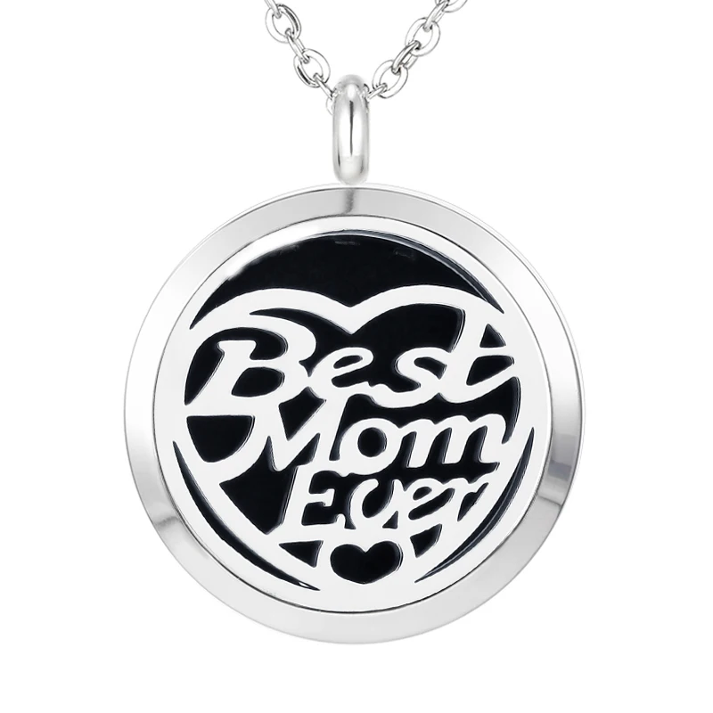 133 Essential Oil Diffuser Locket Pendant Necklace