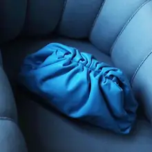 От H эксклюзивная цветная винтажная синяя сумка с застежкой большой размер дизайнерская роскошная сумка из натуральной кожи классический дневной клатч