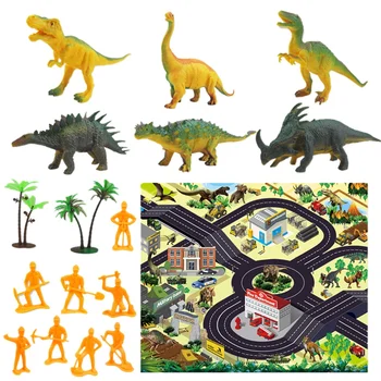 

Children Playing Mat Floor Game Baby Crawling Mat Pad Dinosaur Boy Toys Indoor Crawling Mat Game Pad