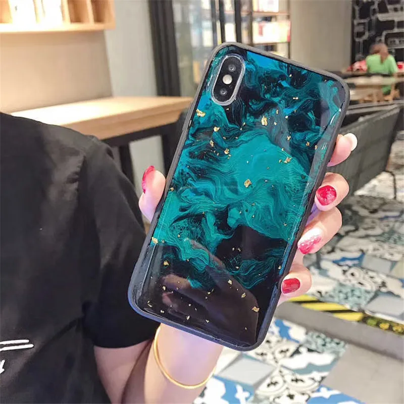 Для huawei P30 Lite чехол с блестками окрашенный чехол под мрамор для huawei p20 lite p 30 honor 9x pro mate 20 mate10 nova 2s Чехол