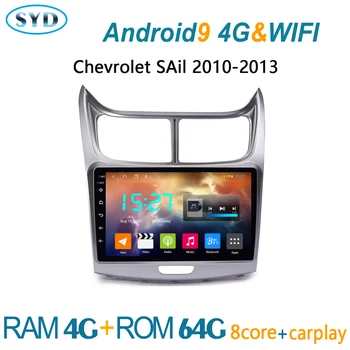

android auto radio for Chevrolet SAil 2010 2013 GPS navigator DVD multimedia player autoradio coche stereo car audio carplay SWC
