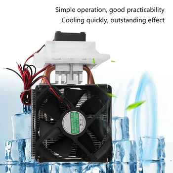 

1pcs Thermoelectric Peltier Refrigeration Cooling System Cooler Fan Replacement