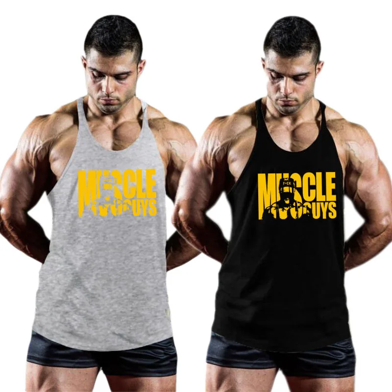 Muscleguys одежда для бодибилдинга мужская спортивная майка топы мужчин без рукавов