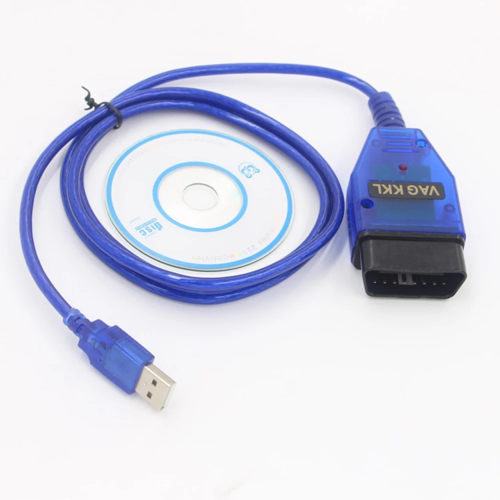 Высококачественный Универсальный диагностический инструмент KKL 409 1 OBD2 кабель USB