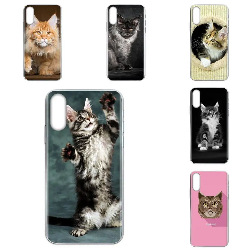 Pet Мейн кота серебристого цвета для Xiaomi Redmi Примечание 8 8A 8T 10 K30 5G Pro Motorola Moto G G2 G3 G4 G5
