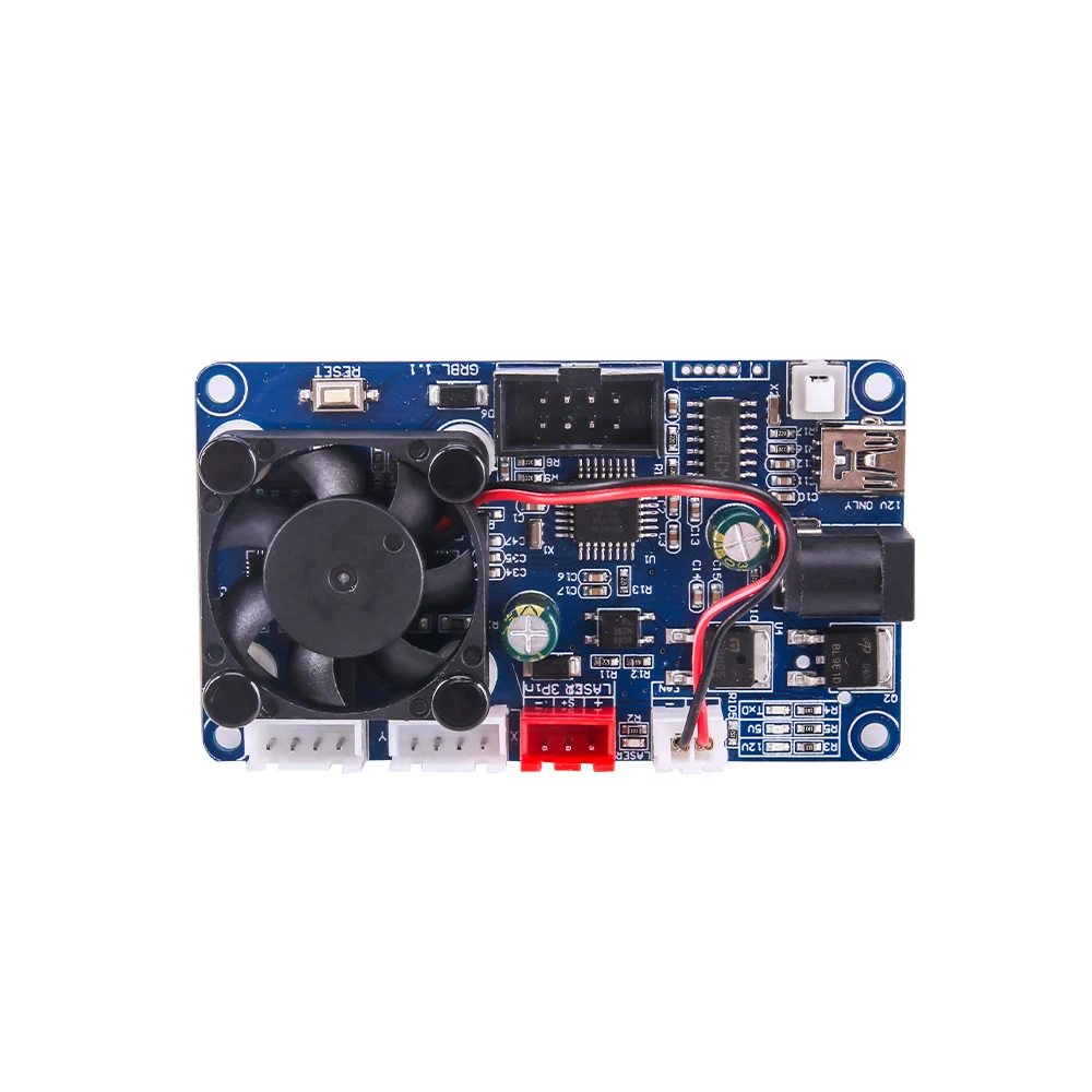 Двухосевая плата управления гравировальным станком GRBL с USB портом и ЧПУ для 2