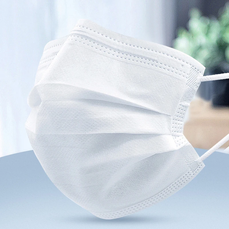 

Disposable Protective Masks 3 Layers Adult masks 17.5*9.5CM 5PCS/LOT-100PCS/Lot