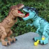 Electronic Dinosaur Toy Simulated Flame Spray Tyrannosaurus T-RexWalking Dinosaur Toy Water Spray Red Light & Realistic Sounds 4