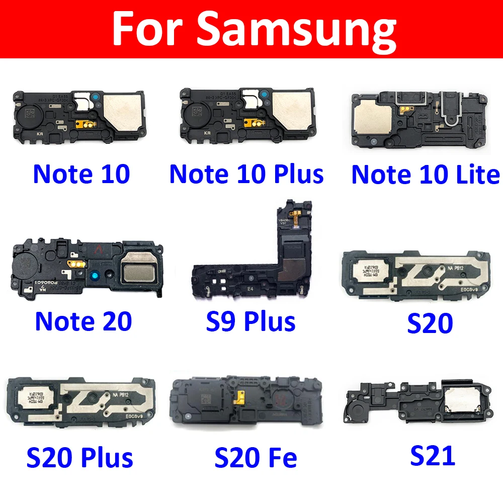 Громкоговоритель для Samsung Galaxy S9 S10 5G S10e S20 Fe Plus S21 Note 8 10 20 Lite громкоговоритель звонок