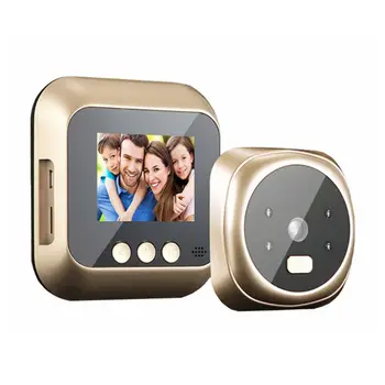 

1Set 2.4 Inch HD IR Camera Electronic Video Peephole Viewer 150 Degree Digital Doorbell Cat Eye Night Vision