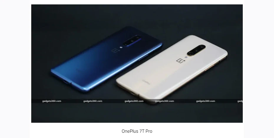 Глобальная версия Oneplus 7T Pro 8 Гб 256 ГБ Восьмиядерный процессор Snapdragon 855 Plus 48мп Тройная камера 90 Гц Fulid AMOLED 3800 мАч UFS 3,0 NFC