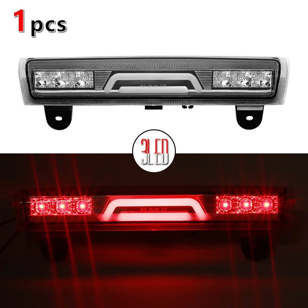 Прозрачный 3D светодиодный 3-й корпус для 2000-2006 GMC Yukon/Yukon XL 1500/Yukon XL 2500 задний тормозной светильник