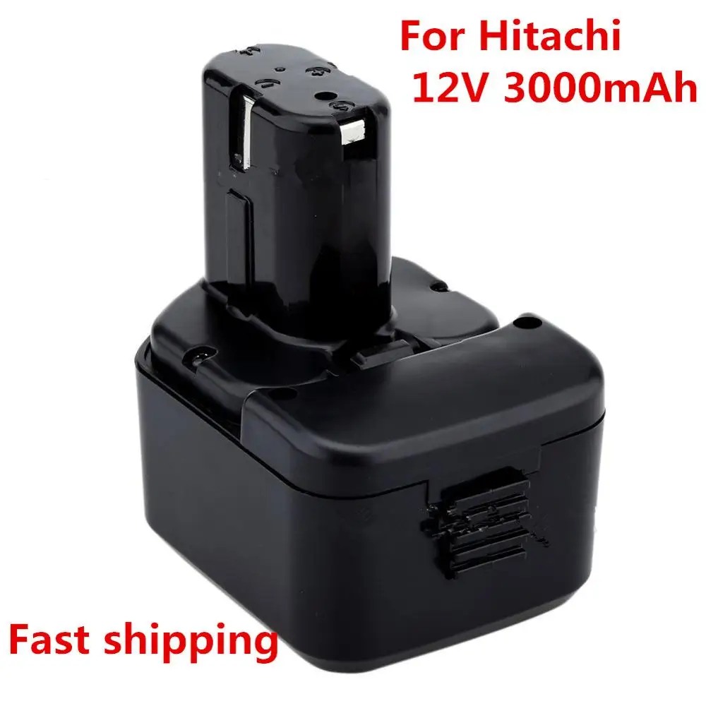 Высококачественный аккумулятор 3000 мАч 12 В Ач для Hitachi EB1214S EB1220BL EB1212S WR12DMR CD4D DH15DV