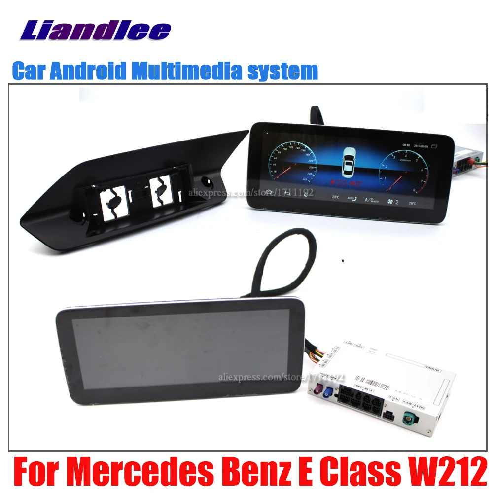 Liandlee 10,25 дюймов Android для Benz E Class W212 E200 E300 E350 E63 2009~ автомобильный экран Carplay gps Navi навигационная карта медиа