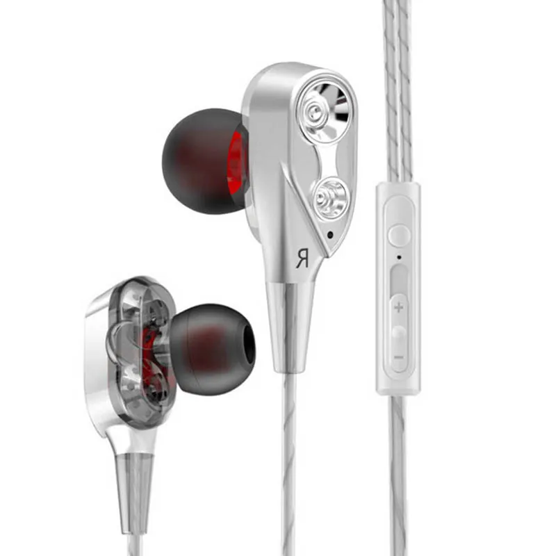 Наушники гарнитура HiFi микрофон портативное Шумоподавление для спорта бега OUJ99