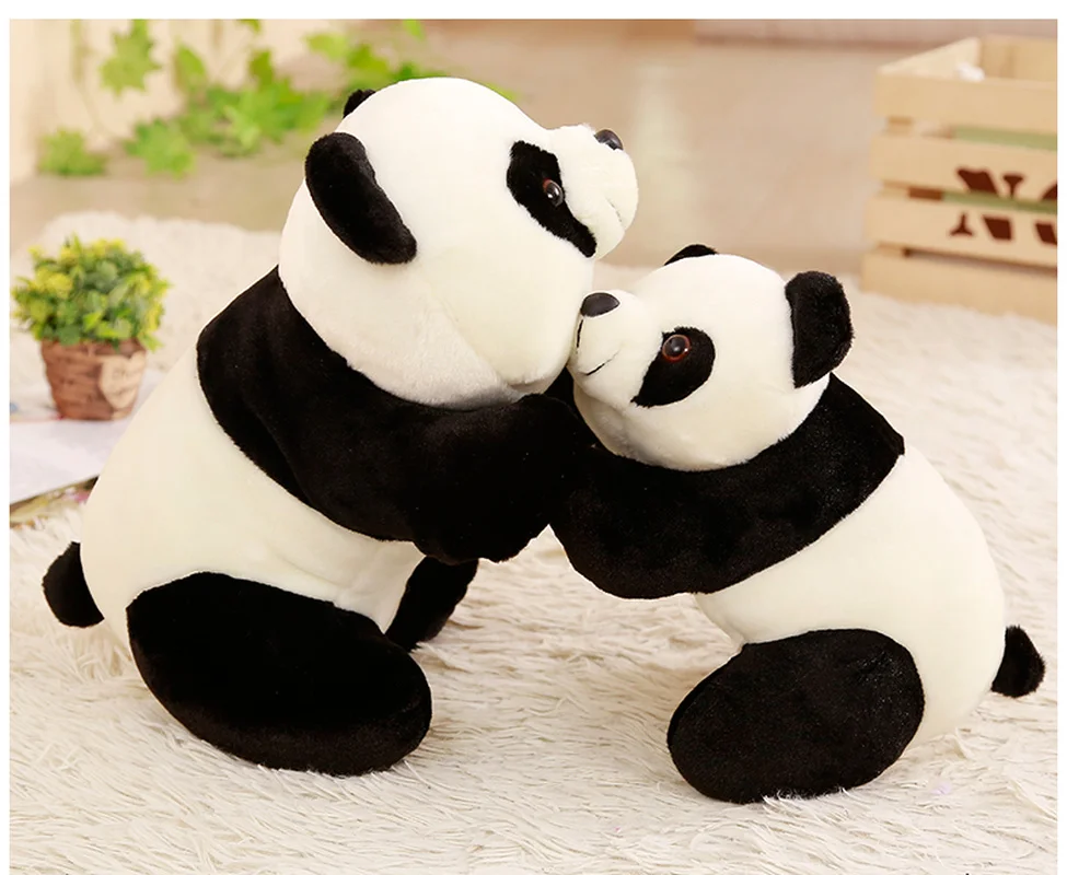 1 шт. детские плюшевые игрушки Kawaii Panda для детей девочки мальчика ребёнка
