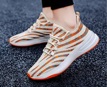 

J-G111 zebra sport shoes men sneakers zapatillas hombre air mesh running jogging men shoes tenis masculino casual walking shoes