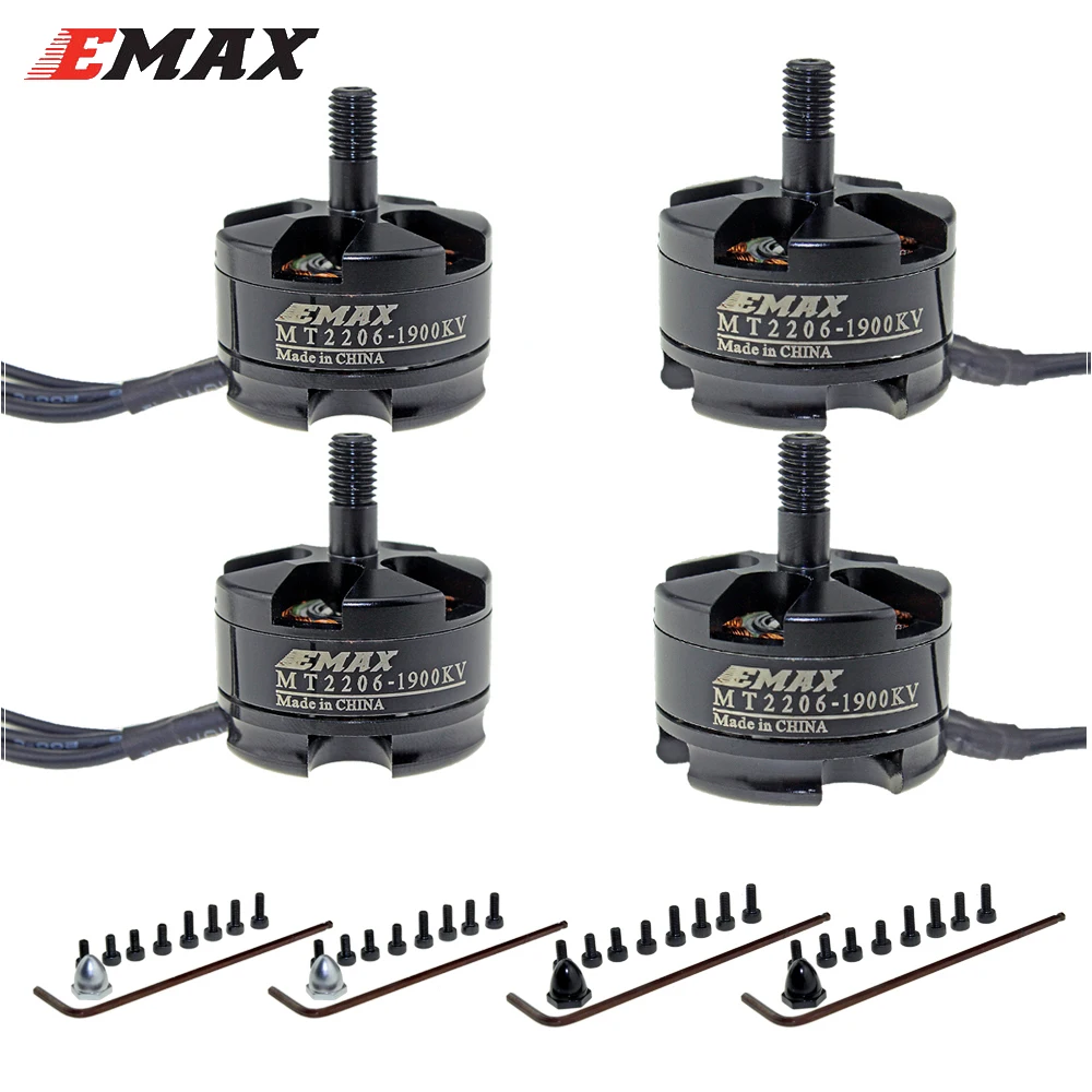 Emax MT2206 KV1500/KV1900 2-3S Brushless Motor CW/CCW For FPV QAV250 RC MultiCopter Drone Quadcopter Aircraft Airplane Toy | Игрушки и