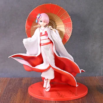 

Re:ZERO Starting Life In Another World Ram Rem Shiromuku Ver. 1/7 Scale PVC Figure Model Toy