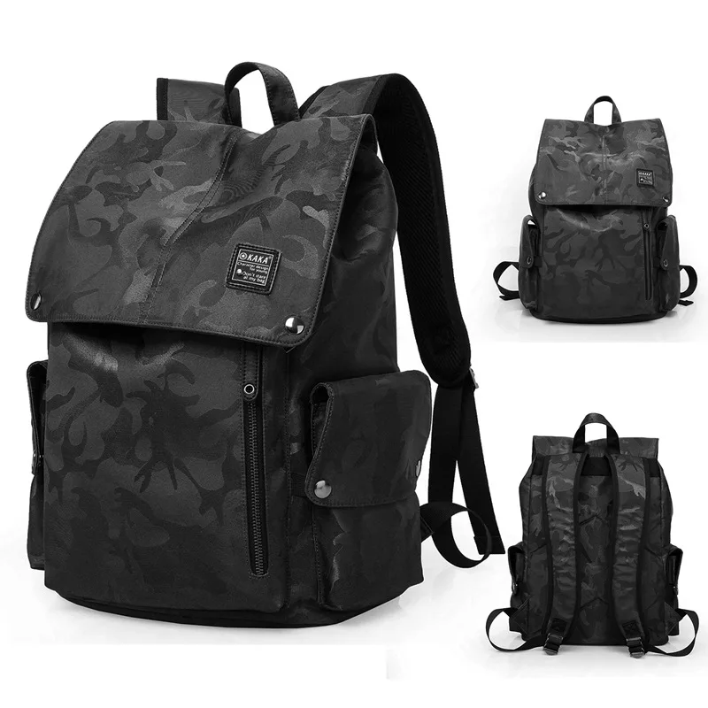 

Kaka Waterproof Backpack Large-Volume Multi-functional MEN'S Backpack Camouflage Series USB Science And Technology Backpack