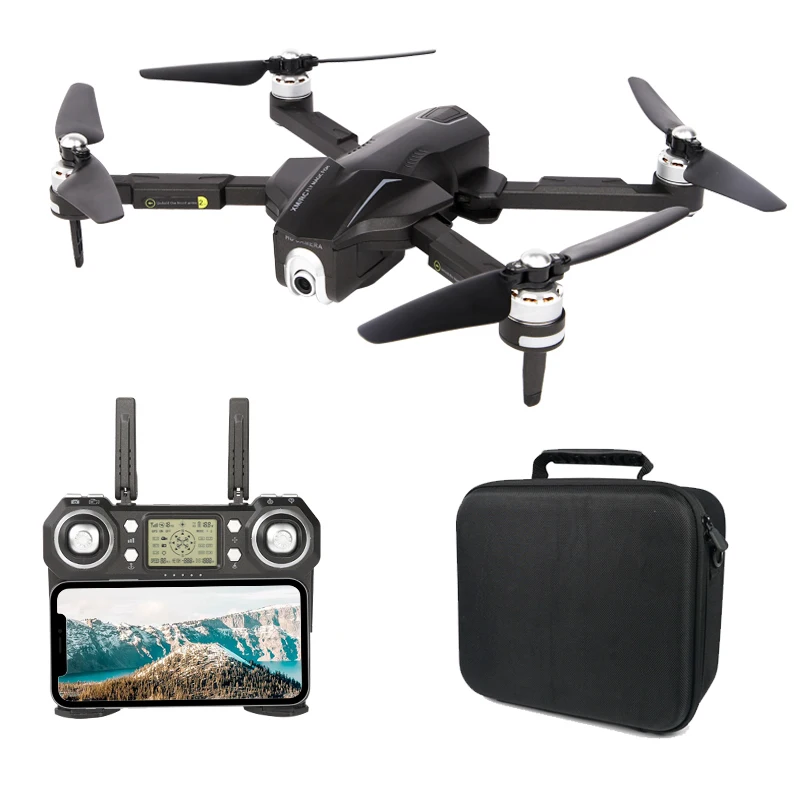 4K Storage Bag Gps FOLLOW ME wifi FPV Квадрокоптер с камерой ESC HD бесщеточный складной Дрон 4K двойная камера видео 1000 м 30 минут полета RC Дрон - Цвет: 4K Storage Bag