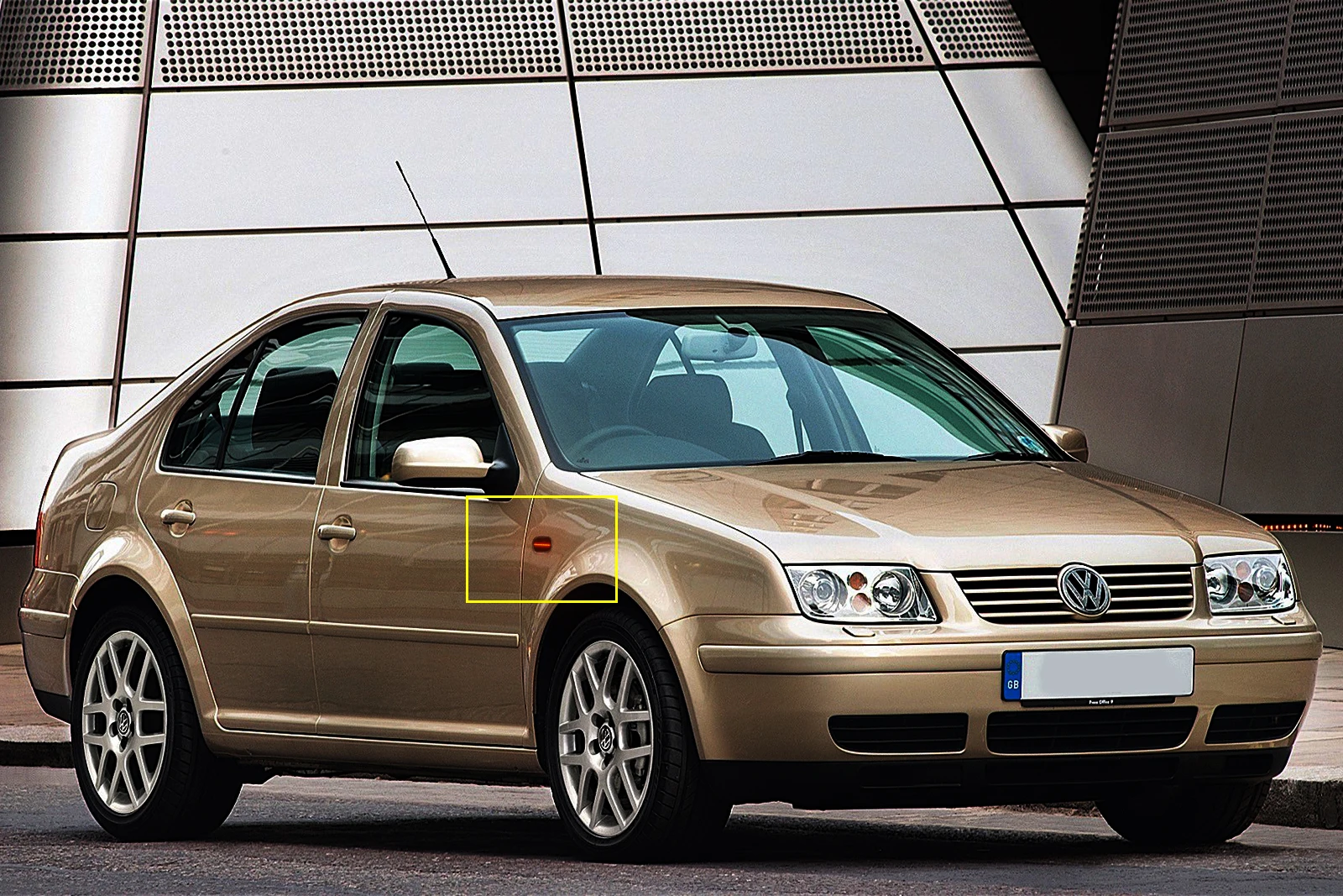 Для VW Golf 3 4 Passat 3B Polo Динамический светодиодный индикатор бокового маркера повторитель светильник
