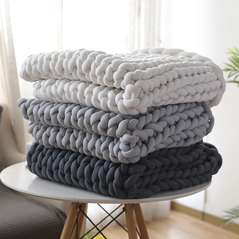 Lana Esponjosa Chenilla Para Tejer - 18m, Poliéster, Gruesa Y Suave Para Mantas, Bufandas, DIY