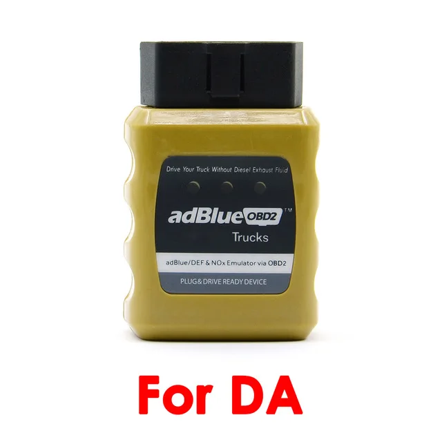AdBlue Эмулятор NOX эмуляция AdblueOBD2 подключи и приводи готовое устройство OBD2 грузовики Adblue OBD2 для грузовиков - Цвет: for DA