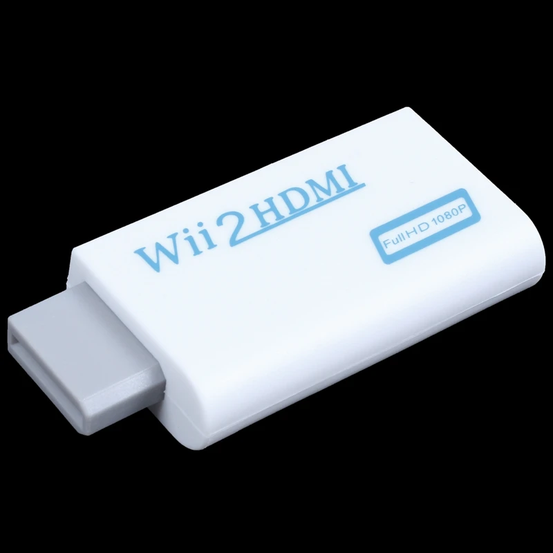 К HDMI Wii2HDMI Full HD FHD 1080P конвертер адаптер 3,5 мм аудио выход Jack