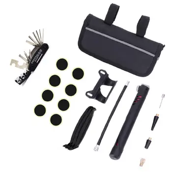 

GloryStar Multifunctional Bicycle Repairing Tool Kit Mini Tyre Pump Accessory Mountain Bike Bicycle Multi-tool Combination Tool