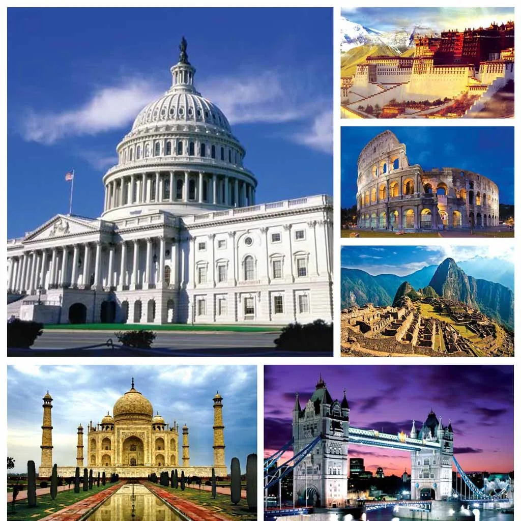 

Puzzle Toy 2020 Top Adult Children Puzzle Holiday Gift Puzzle Toy 1000PC Puzzle Landscape Pattern Rompecabezas Puzzel