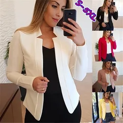Primavera e no outono novo popular casual profissional pequeno terno jaqueta terno grande moda feminina casual jaqueta