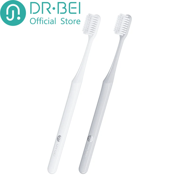  2PCS Оригинальный DR. Bei Youth Version BET зубная щетка удобная 