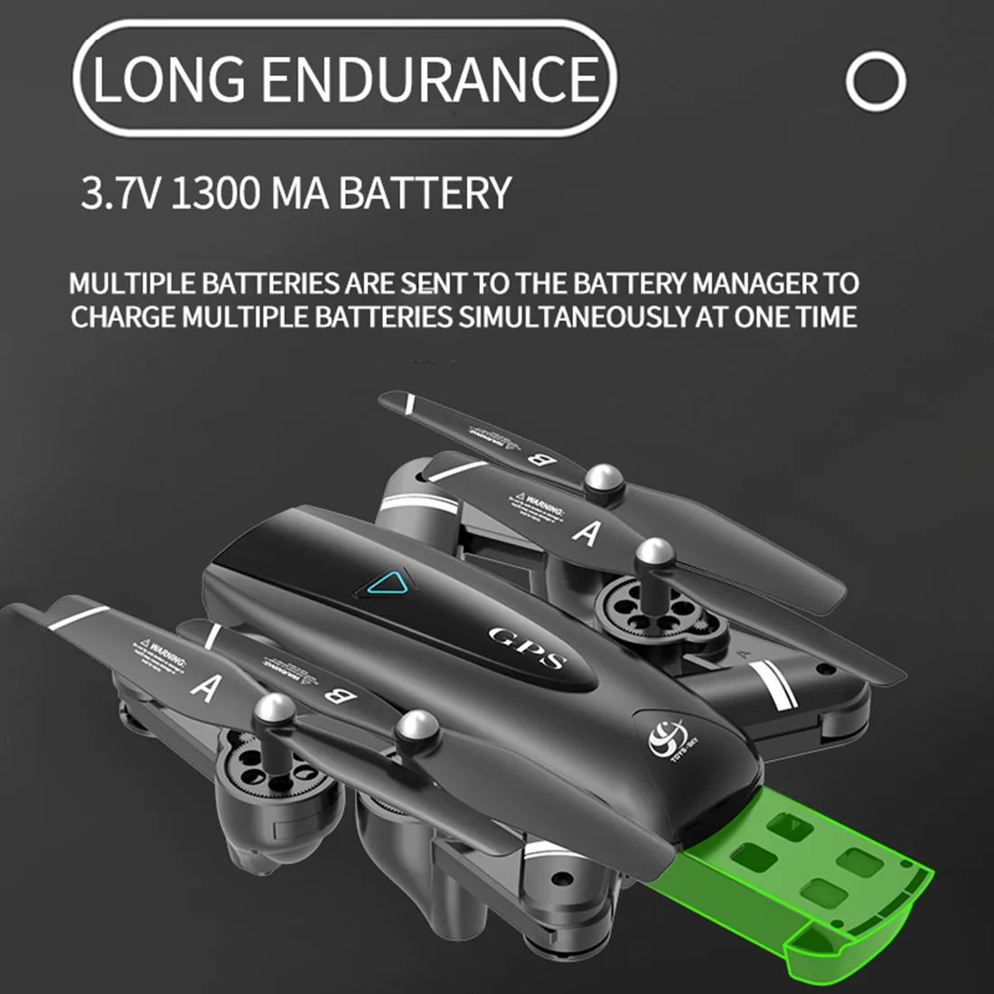 SG167 5G gps позиционирование складной автоматический обратный Квадрокоптер Дрон с 4K HD камерой-черный