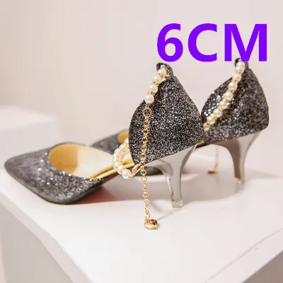 2w Cresfimix talons hauts/женские модные туфли-лодочки высокого качества на высоком каблуке с серебристым жемчугом; свадебные пикантные туфли на высоком каблуке золотистого цвета; a3114 - Цвет: 2w