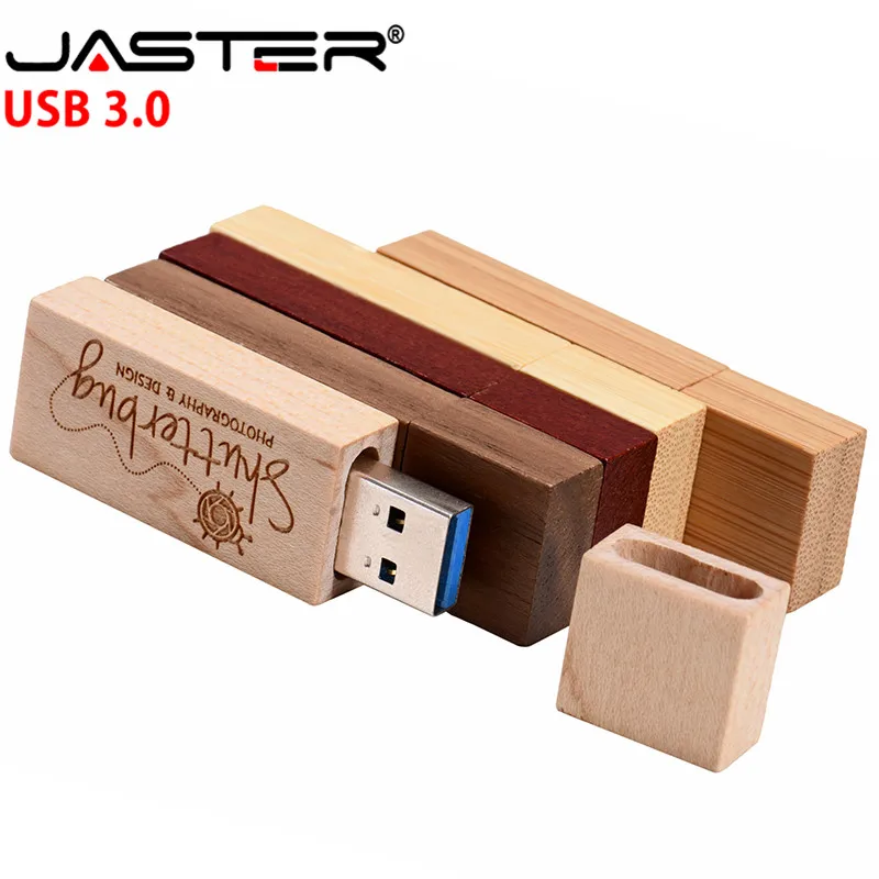 USB флешка JASTER 3 0 с логотипом maple Wood 4 ГБ 8 16 32 64 (бесплатный логотип) | Компьютеры и