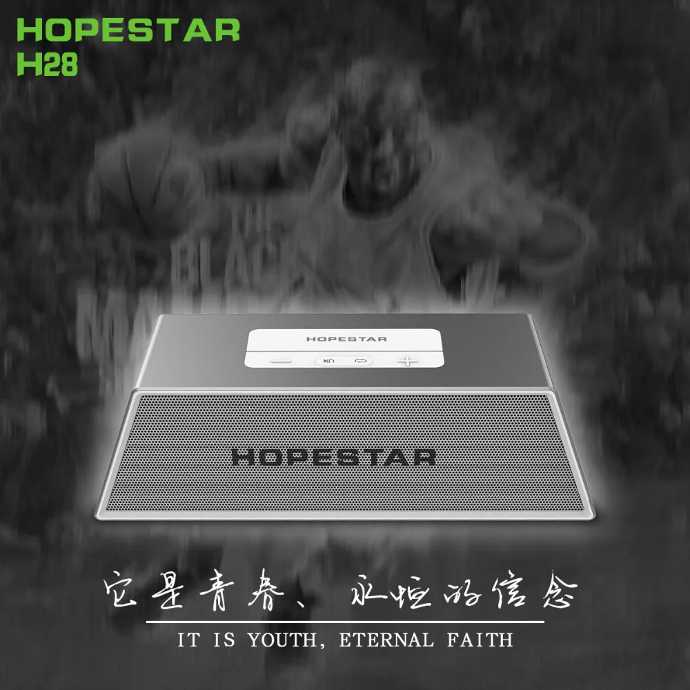 HOPESTAR H28 IPX6 Водонепроницаемый Bluetooth динамик музыка HiFi сабвуфер altavocos Баскетбол NBA звезда динамик s 1800 мАч power Bank