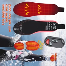 3-speed Electric Heating Insoles Usb Charging Heating Insoles Winter Skiing Heater Usb  Mobile Repaire  Heating Pad