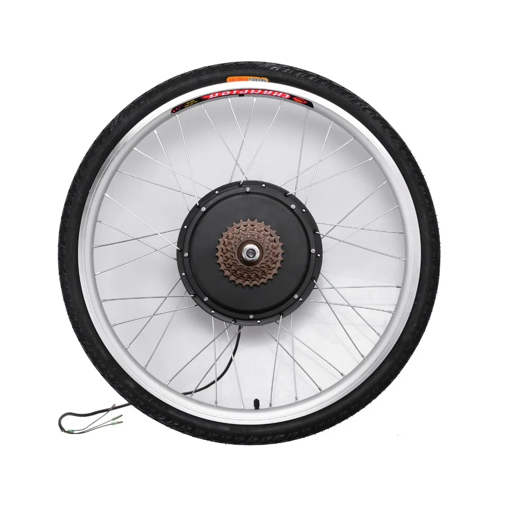 Ebike 48V1000W DIY комплект после преобразования, велосипед модифицированный электрический комплект+ светодиодный