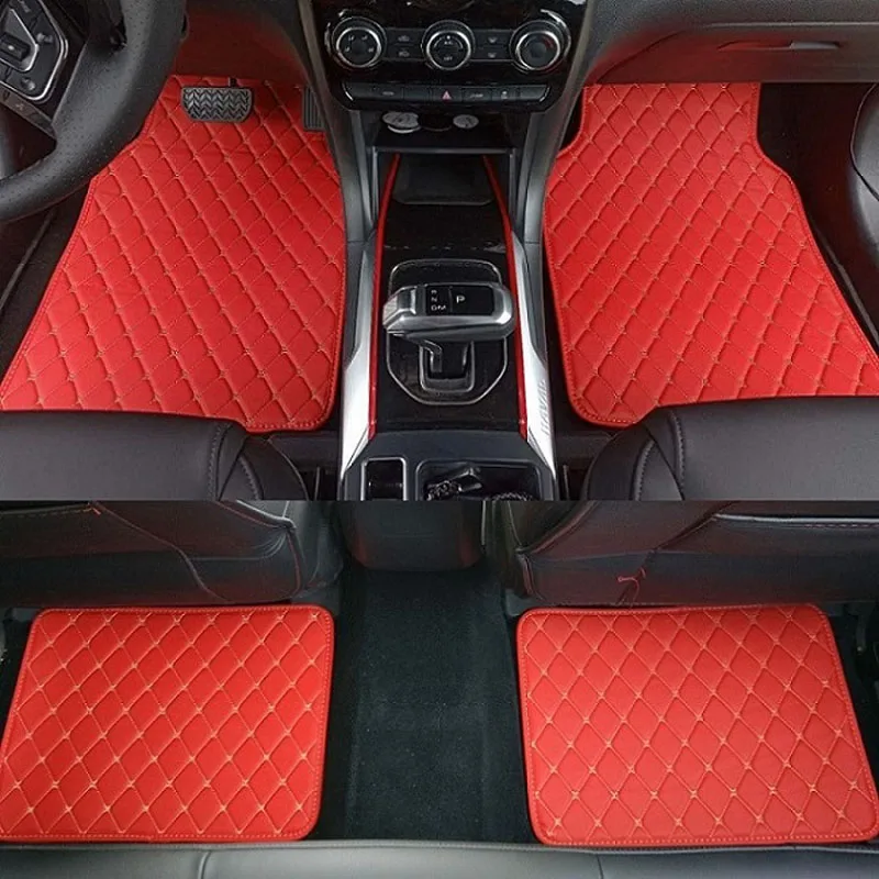 Buy New Universal Leather Car Floor Mats Carpet With Waterproof Anti