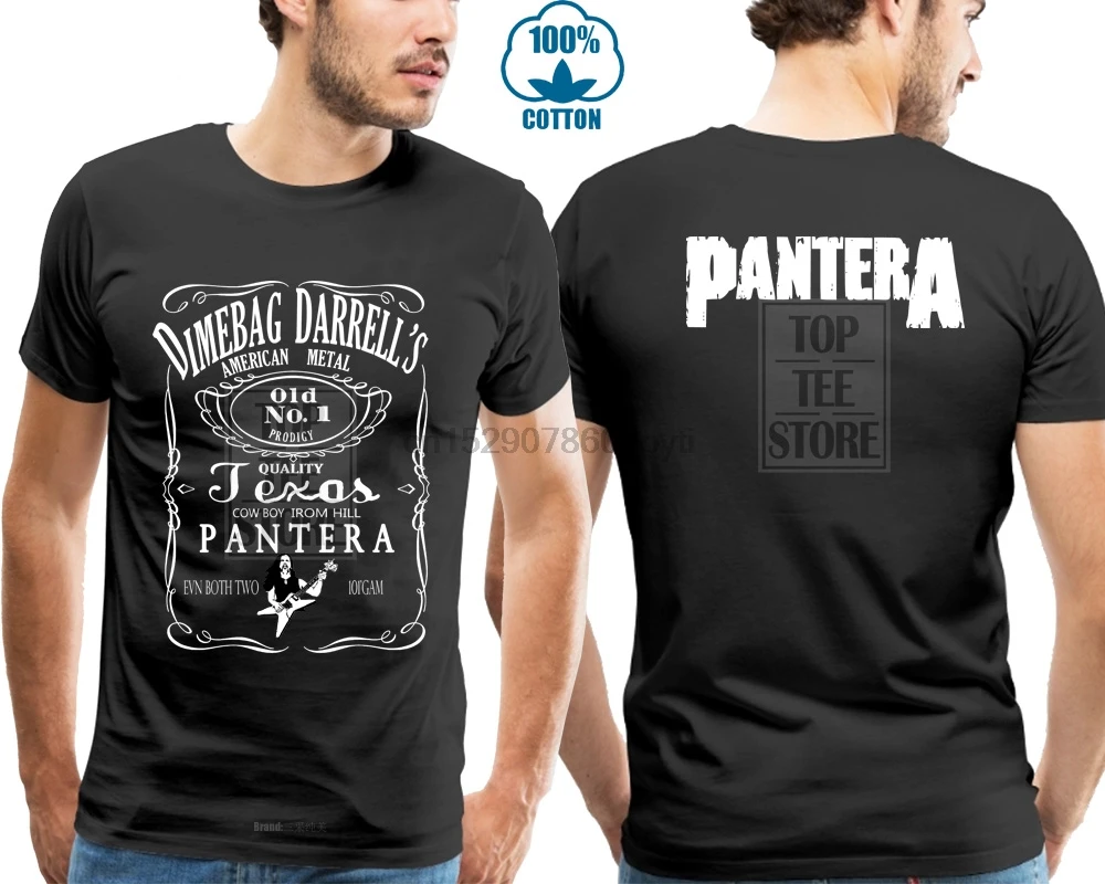 

Dimebag Darrel Pantera Tee Tshirt For Men [Two Sides T Shirt]