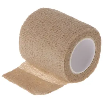 

12 Pieces Adhesive Bandage Wrap Stretch Self-Adherent Tape for Sports, Wrist, Ankle 875C