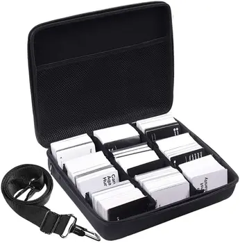 

Extra Large Hard Game Card EVA Case for 2200-2500 Cards. Fits for Main Card Game - C. A. H. Card Game, for PM Card Game