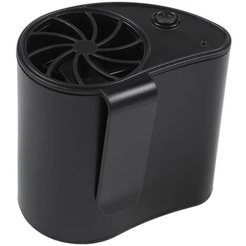 

Portable Mini Mobile Air Conditioning Small Fan Usb Rechargeable Hanging Waist Personal Fan For Travel And Outdoor Camping