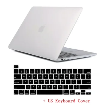 

For New MacBook Pro 16 Case 2019 Release A2142 Laptop Bag Case for Mac Book Pro 16" with Touch ID Touch Bar + US Keyboard Cover